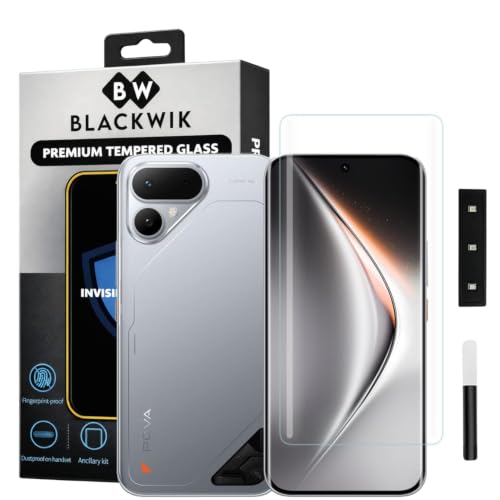 Image of Blackwik UV Curved Tempered Glass for Tecno Pova Curve 2 5G | 1-Pack