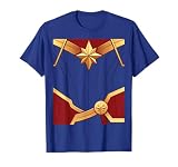 Marvel Captain Marvel Carol Danvers Costume T-Shirt