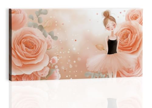 Impression sur Toile Rose Grand Format pour Habiller Murs Vides - 7
