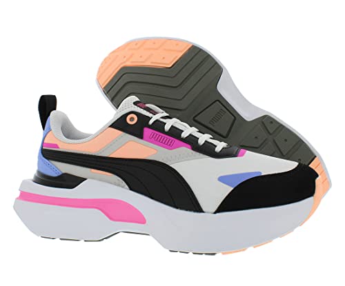 PUMA Womens Kosmo Rider Bright Lace Up Sneakers Shoes Casual - White - Size 6 M2