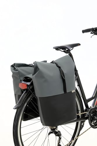 New Looxs Tasche Nyborg Double Dark Grey Black