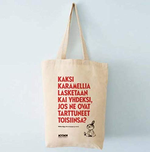 Moomin Little My Wiederverwendbare Einkaufstasche aus Segeltuch, 37 x 42 cm, Putinki, 100% Baumwolle