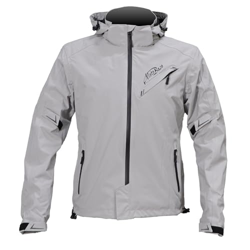 Amazon | [モトベース] 春秋モデル 防風・防水 バイク用ジャケット