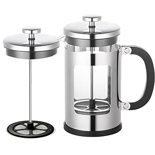 CUISINOX French Press Coffee Maker with Silicone Gasket Filtration System, 32 oz (8.3' x 4.2')