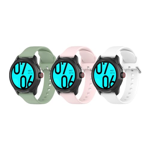 [LICHIFIT] Ticwatch Pro 5poh 24MM xg ׂ ւoh VR _炩 ʋC ϋv X|[coh ANZT[ iCgO[{CgsN{zCgj