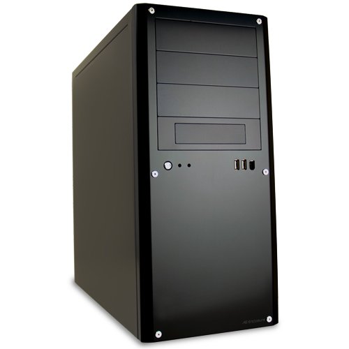 Amazon | アビー AS Enclosure PCケース ブラック ATX ハイブリッド