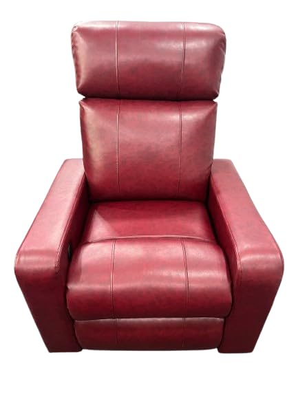 Abp Seats Motorized One Seater Recliner Leatherette Classy and Comfortable couche Color -Maroon