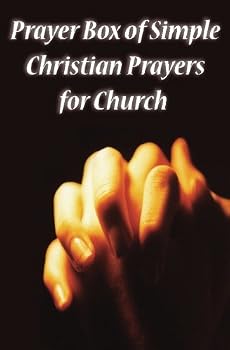 Paperback Prayer Box of Simple Christian Prayers for Church: Christian Devotionals Prayer Book