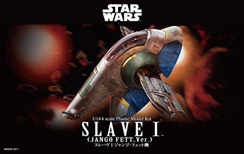 Bandai Hobby - Star Wars - Boba Fett’s Starship (Jango Fett Ver.), Bandai Spirits Star Wars 1/144 Plastic Model Kit #TOP6