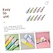 Beatifufu 10Pcs Small Hair Brush Infant Household Baby Comfortable Baby Brush Plastic Comb Scalp Comb Baby Hair Comb Convenient Newborn Brush Convenient Baby Hair Brush Convenient Baby Brush