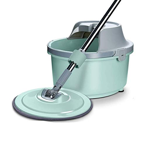 Hands Free Washing Rotating Flat Mop Lazy Round Flat Mop Single Bucket Home Household One Mop One Single Bucket Lazy Mop