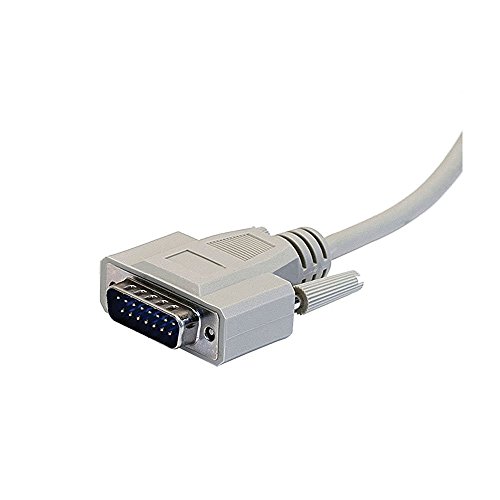 Monoprice 10ft DB15 M/M 1:1 Molded Cable - Beige