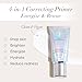 PUR Beauty 4-in-1 Correcting Primer, Energize & Rescue - Primer for Face Before Makeup - Face Makeup for Women - Silicone-Free Hydrating Make Up Helps Reduce Redness, 1 Fl Oz