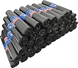 Bolsas de Basura Negras 25-30L (1250 unidades) – Alta Resistencia para Cubos Pequeños y Papeleras