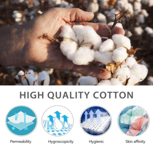 SIUSYACI 67 Inch Patio Lounge Chair Cushion, Indoor/Outdoor Floral Printed Sun Lounger Pad Replacement with Ties Non-Slip High Back Chair Cushions(Without Chair) (Style4) - Image 2