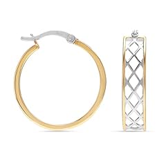 Round Two-Tone Filigree