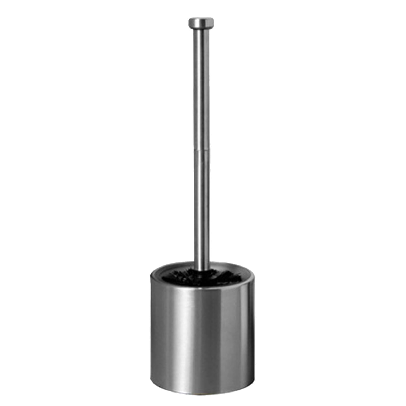 Brosse WC noire avec long manche pour un nettoyage hygiénique de vos toilettes