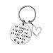 CJ&M Teacher Gifts Keychain "It Takes a Big Heart to Help Shape Little Minds" Charm Love Heart Pendant Keychain Teacher Jewelry