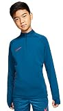 Nike Sudadera Dry Academy Dril para Chico, Niños, Sudadera, AO0738, Valerian Blue/Laser Crimson, Extra-Small