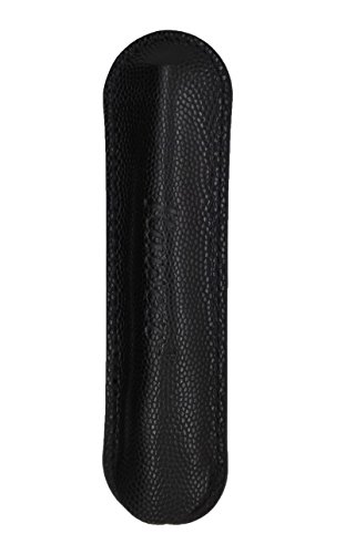 Custodia in pelle di colore nero kaweko per penna