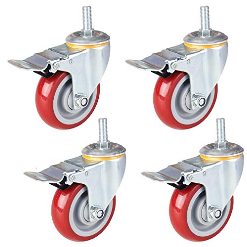 Roulettes de meubles pivotantes pour atelier et rangement à la maison