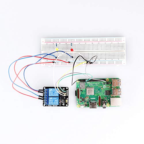 Sunfounder 2 Channel Dc 5V Relay Module With Optocoupler Low Level Trigger Expansion Board Compatible With Arduino R3 Mega 2560 1280 Dsp Arm Pic Avr Stm32 Raspberry Pi #TOP5