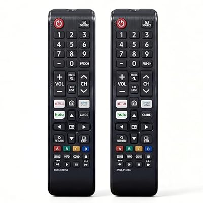 ?Pack of 2? Universal Remote Control for All Series of Samsung TV Compatible with Smart TV, LED, LCD, HDTV, 3D, Series TV BN59-01315A