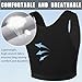 XUJI Chest Binder Trans FTM Women Compression Bra Tank Top (B, M)