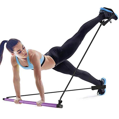 Ming Yang Exercise Resistance Band Yoga Pilates Bar Kit Portable Yoga Pilates Stick