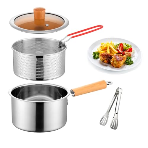 HAZROLBX Stainless Steel Fryer Pot