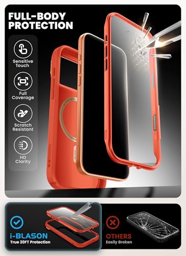 Coque iPhone 17 Pro Max robuste i-Blason Ares avec verre trempé intégré