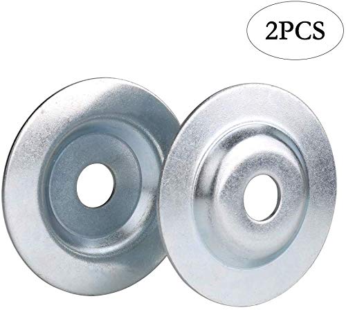 OD3-1 / 10 '' x ID 5/8 '' Rondella / flangia pergolato da banco per smerigliatrice per mola / ruota a filo, 2 pezzi