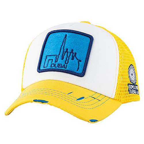 CalienteExpo 2020 Dubai Skyline Cap (Yellow and Blue)