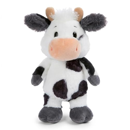 OhebEsx Kissen Kuh Kuscheltier Plüschtier Kuscheltier Kuh 22 cm Für Kinder Und Erwachsene Weichschwemm-Plüsen-Spielzeug süße Kleidungstiere zum Spielen ausgezeichnete Geschenkauswahl
