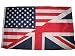 3X5 Usa American Great Britain British Flag Us Uk Friendship Banner Union Jack