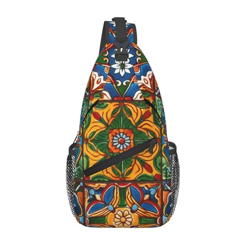 Bolso cruzado diagonal para hombre tipo mochila miniatura 1