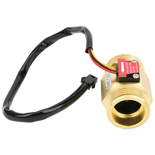 Débitmètre turbine en laiton robuste 1 pouce 24V CC durable