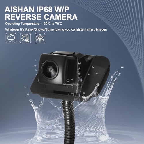 Image of Rear View Backup Camera Parking Assist Camera Compatible with Honda Accord 2014 2015 2.0L 2.4L L4 Replace# 39530-T2A-A71 39530T2AA71 590-438 HO1960101