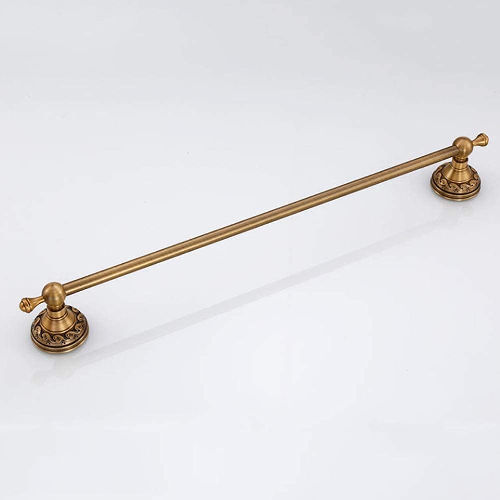 Estante de baño para baños, toalleros de aluminio, montado en la pared, estante de toalla individual para cocina, baños, muebles vintage, toallero, barra de ropa, perchero, estante de ducha,