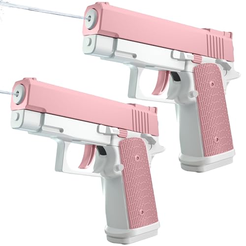 Wasserpistole für Kinder,2 Stück Spritzpistole Kunststoff,Wasserpistole Kinder,Wasserpistole mit Großer Reichweite,Wasserpistole Klein,für Strände und Wasserschlachten im Freien