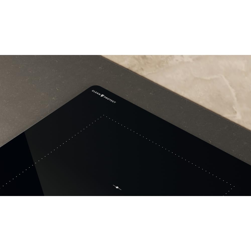 Piano cottura induzione 4 Fuochi Larghezza 77 cm vetroceramica tecnologia FlexiCook colore Ner