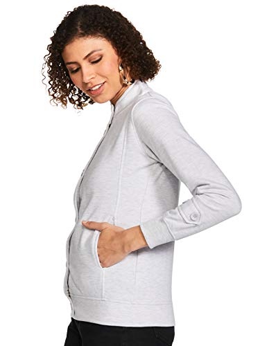 Image of Qube By Fort Collins Women's Cotton Crew Neck Sweatshirt