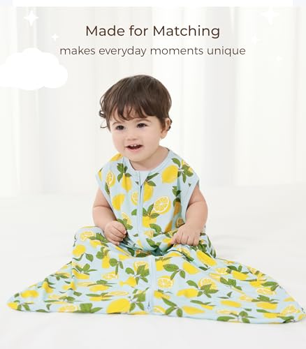 Image of Baby Sleep Sack Soft Wearable Blanket 2-Way Zipper Sleeping Bag for Girls Boys 0-3T, Viscose Made from Bamboo