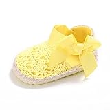 Schönes und charmantes Design: Schönes und süßes Design, lässt Ihr Baby attraktiver aussehen, weiche Einlegesohle lässt die kleinen Füße des Babys gemütlich aufwachsen, natürlich und gesund aufwachsen.