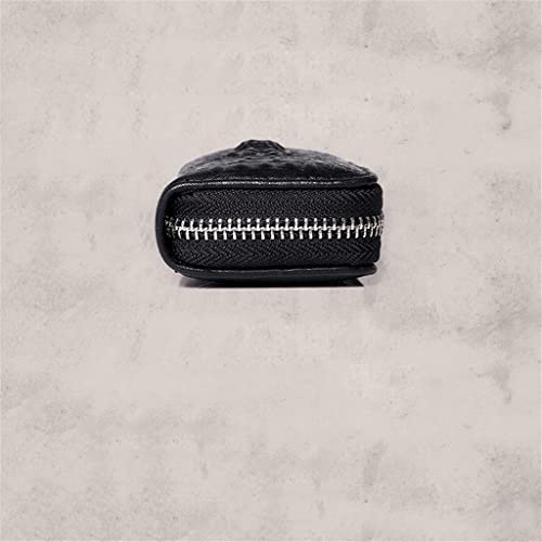 Leather Case Men's Genuine Leather Zipper Key Case(B)3