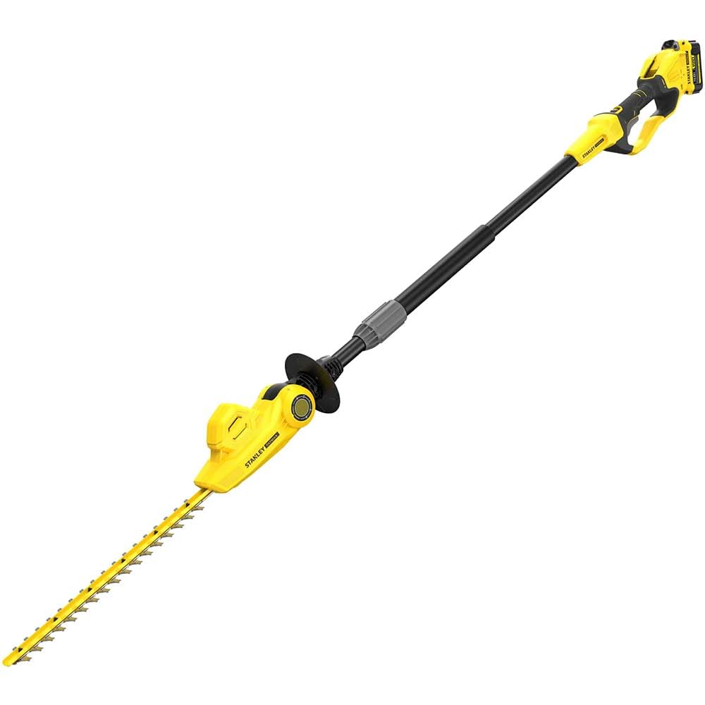 Stanley Fatmax - Pole Hedge Trimmer - 45cm Blade - Yellow - Steel