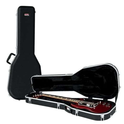 Gator Cases Estuche Moldeado ABS Ligero para Guitarras Estilo SG; (GC-SG)