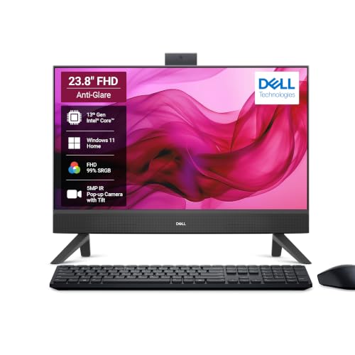 Dell 24 AIO, 13th i5, 8GB RAM DDR5 512GB SSD,Intel Graphics, 23.8