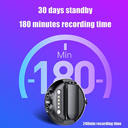 Montre dictaphone avec enregistreur vocal HD et lecture audio vidéo pour notes professionnelles