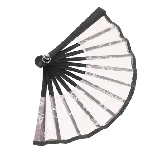 HAWILLOSCH Abanico Plegable En Miniatura Vintage para Muñecas 7 Cm